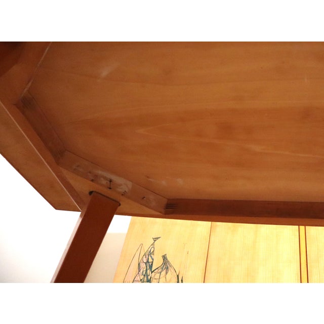 Mid-Century Modern Table and Chairs by Vittorio Dassi, 1950s, Set of 7 For Sale - Image 11 of 18