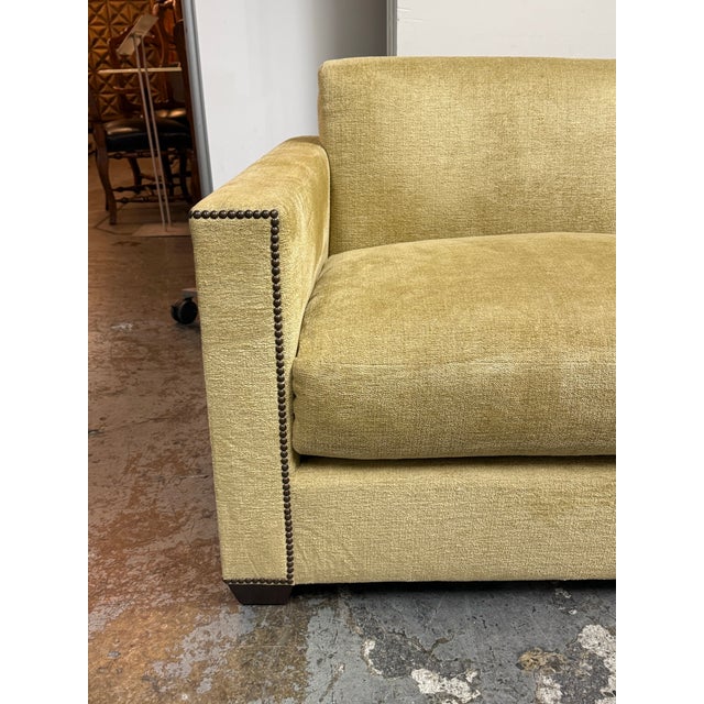 Textile Baker Furniture Manhattan Sofa For Sale - Image 7 of 12