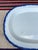 Early 19th Century Antique Pearlware Blue Feather Edge Platter, Circa 1820’s For Sale - Image 5 of 12