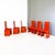 Kazuki Chairs in Red Lacquered Wood attributed to Kazuhide Takahama for Simon Gavina, 1969, Set of 6 For Sale - Image 18 of 18