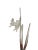 Transparent Late 20th Century Hans Frabel Glass Daffodil Sculpture on Stand For Sale - Image 8 of 9