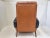 Wood Mid-Century Lounge Chair in Skaï by Marco Zanuso, 1950s For Sale - Image 7 of 10