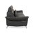 Three-Seater Leather Sofa in Grey with Manual Function Couch by Himolla Weilheim For Sale - Image 9 of 12