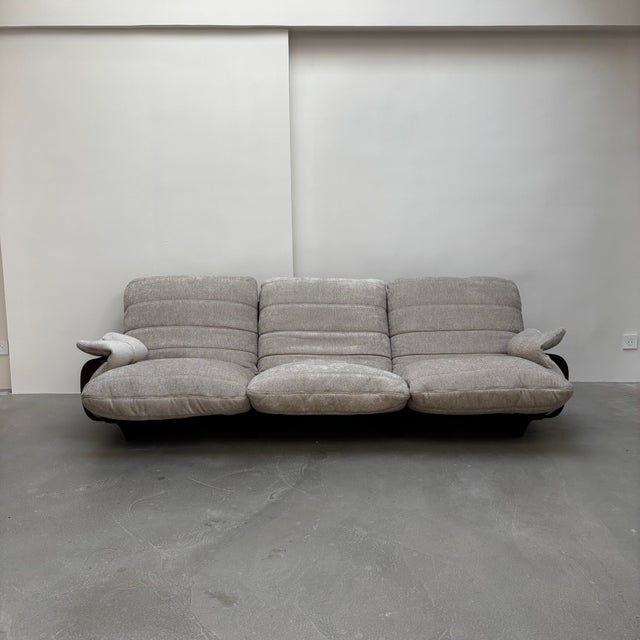 Maralunga 3-Seater Sofa by Michel Ducaroy for Ligne Roset, 1970 For Sale - Image 11 of 11