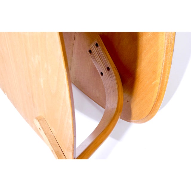 Vintage French Side Table by Hugues Steiner, 1950 For Sale - Image 10 of 16
