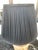 1960s Gold Painted Raffia Table Lamp With Black Shade For Sale - Image 4 of 10