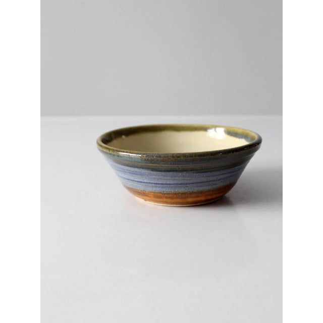 Vintage Studio Pottery Bowl For Sale - Image 10 of 10