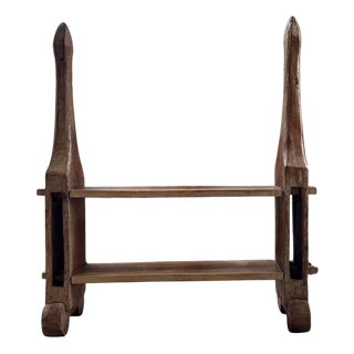 Afghan Brutalist Shelf, 1950s For Sale