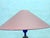 Blue Table Lamp in Painted Glass from Eisch, 1990s For Sale - Image 8 of 18
