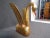 Art Deco Gold Leaf Swan Sculpture For Sale - Image 3 of 12
