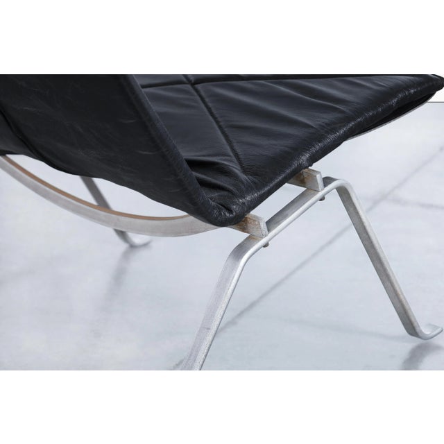 Mid-Century Pk22 Leather Lounge Chairs by Poul Kjaerholm for E. Kold Christensen For Sale - Image 12 of 12
