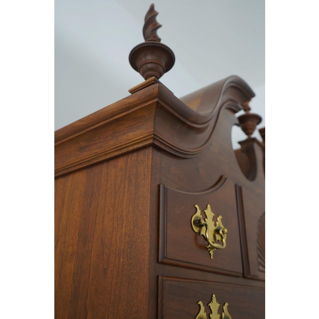 Stickley Cherry New England Style Highboy For Sale - Image 13 of 18