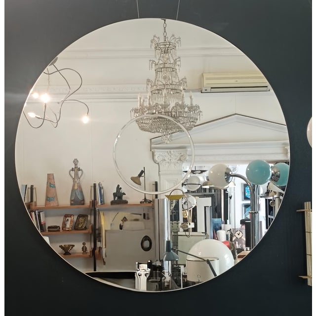 Vintage Sole Wall Mirror from Gallotti & Radice, Italy, 1970s For Sale - Image 4 of 6