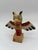 Vintage Alaska Black Diamond Hand-Carved Painted Wood Bird Totem Sculpture For Sale - Image 4 of 12