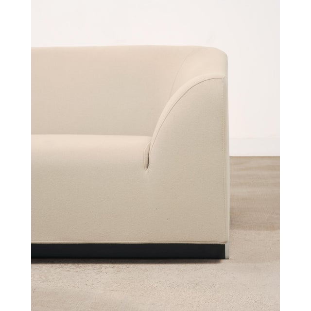 Eric Jourdan for Ligne Roset Snowdonia Cream Modernist Sofa For Sale - Image 9 of 18