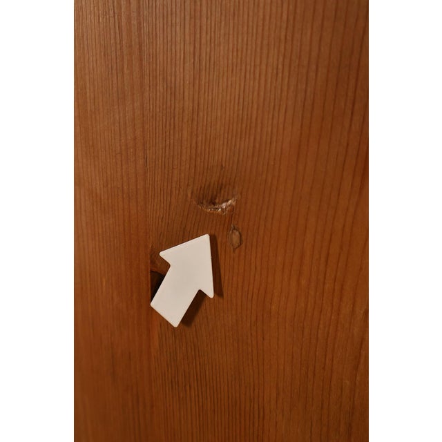 Pine Country Style Armoire Cabinet With Drawers For Sale - Image 17 of 18