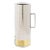 Loewe Spain Chrome and Gilt Metal Thermos Insulated Decanter For Sale