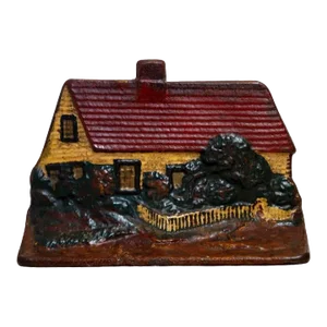 Early 20th Century Eastern Manufacturing Company "Cape Cod Cottage" Doorstop #14