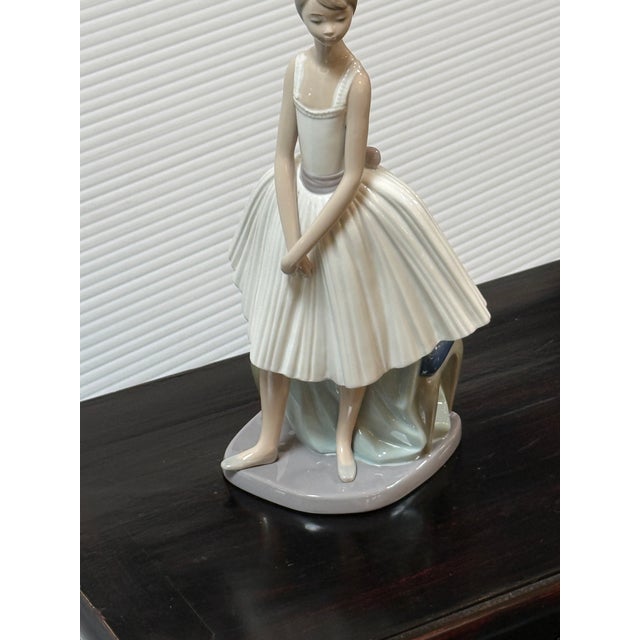 Francisco Catalá for Lladró Ballet Pose Porcelain Figurine, Signed For Sale - Image 9 of 12