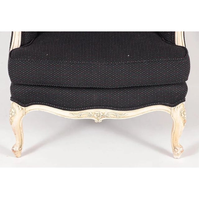 1930s 1930s French Bergère Chair European Antique Chair For Sale - Image 5 of 6