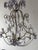 French Rare Lavender Purple Crystal Prisms Murano Beaded Chandelier Lilac 1930 For Sale - Image 9 of 9