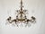 1960s Antique 8 Light Glowing Glistening Gleaming Brass Cut Lead Crystal Chandelier For Sale - Image 5 of 11
