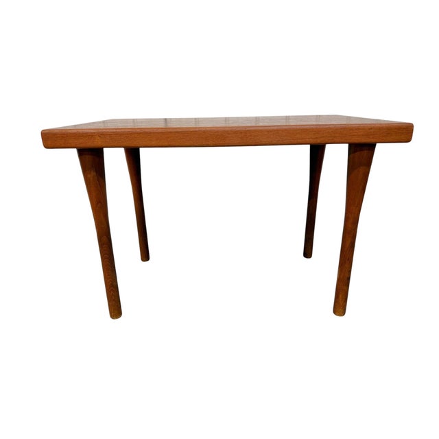 Mid-Century Danish Modern Vejen Teak Side Tables - Set of 2 - Refinished! For Sale In Philadelphia - Image 6 of 7