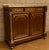 Louis XVI Mahogany and Gilt Bronze Side Table with White Marble Top For Sale - Image 3 of 6