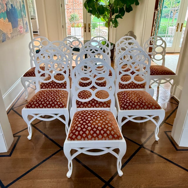Set of 12 Loop Dining Chairs For Sale - Image 11 of 11
