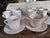 Ceramic Vintage Sears Federalist White Ironstone Dinnerware Set - (Complete Service for 8 and Serving Pieces) Bonus Free Crystal Wine Glasses - 81 Pieces For Sale - Image 7 of 18