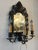 From the late 19th century pair of American Gilt bronze and beveled mirror Sconces. Originally candle, now rewired and...