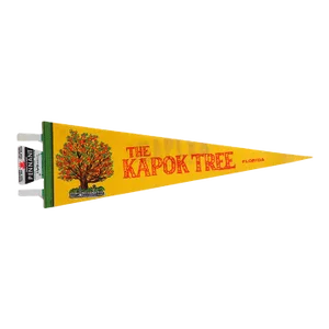 Vintage the Kapok Tree Florida Felt Flag Pennant