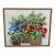 Midcentury Floral Potted Plants Needlepoint Wall Art For Sale