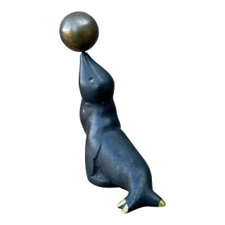 Vintage Mexican Seal With Ball For Sale