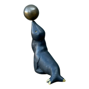 Vintage Mexican Seal With Ball