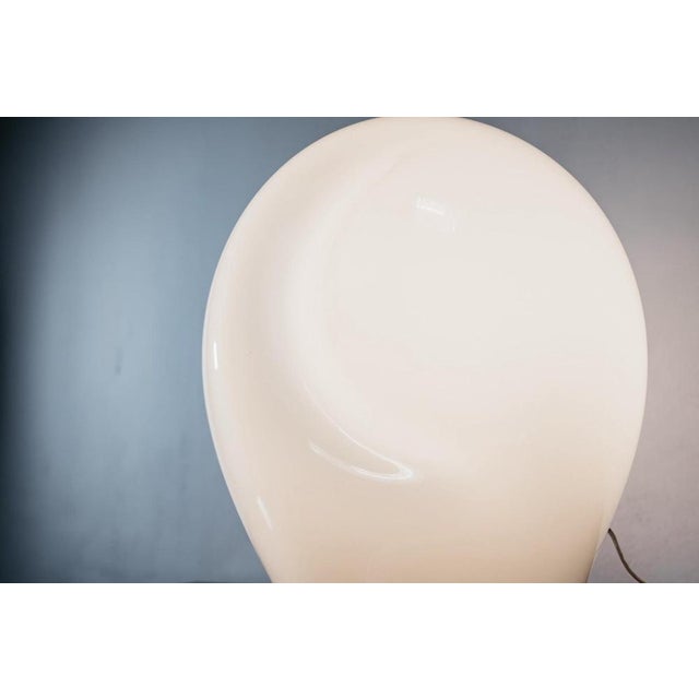 White Munega Table Lamp in Murano Glass by Luciano Vistosi, 1980s For Sale - Image 8 of 11