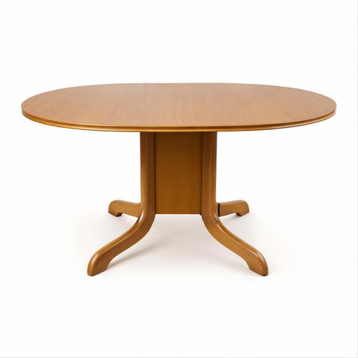 Mid-Century Oval Drop Leaf Gateleg Dining Table in Teak from Morris of Glasgow, 1960s For Sale - Image 10 of 10