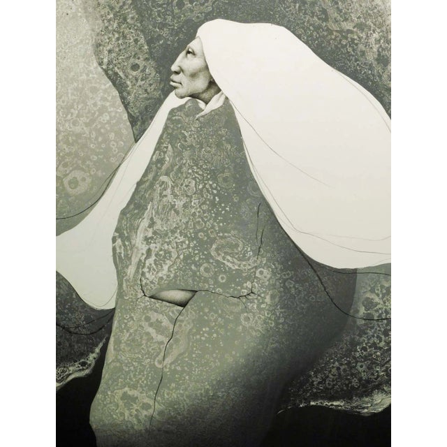 Frank Howell "Summer Rose II " Original Art With Custom Frame Hand Signed For Sale In Denver - Image 6 of 6