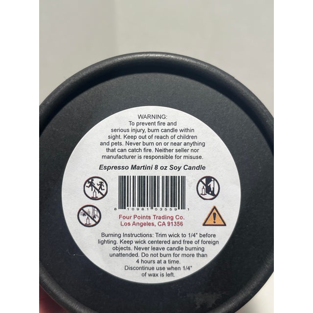 Wax Set of 4 Four Points Trading Co. Soy Scented Candles, 8 Oz Each For Sale - Image 7 of 8