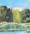 Contemporary Contemporary Lakeside Landscape Oil on Canvas For Sale - Image 3 of 10