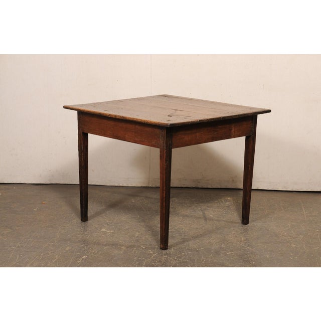 19th Century 19th Century Brazilian Rustic Brown Peroba Wood Table For Sale - Image 5 of 10