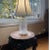 Elevate your interior with this stunning, authentic Waterford Crystal table lamp in the iconic "Sheila" pattern. Standing...
