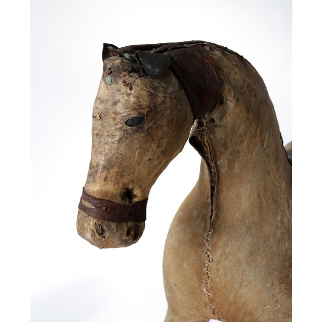 French Artist, Horse Sculpture, 1880, Horsehide For Sale - Image 12 of 16