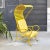 Metal Yellow Gardenias Indoor Armchair with Pergola by Jaime Hayon for Bd For Sale - Image 7 of 18