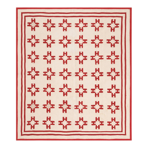 Nazmiyal Collection Antique American Quilt Textile