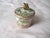 French Antique French Hand Painted Enameled Porcelain Stamp Box For Sale - Image 3 of 9