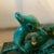 1930s Egisto Fantechi Art Deco Green Ceramic Italian Sculpture of a Fawn For Sale - Image 6 of 12