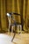 Set of 4 MOD 952 Reverse chairs by Andrea Branzi for Cassina, with aluminum frame, wooden seat, and bent beech back and...