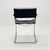 Bauhaus Black Leather Iconic Armchair by Mart Stam for Thonet, 1980s For Sale - Image 6 of 11