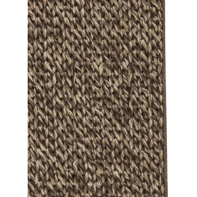 Modern Modern Solid Handwoven Runner by Doris Leslie Blau For Sale - Image 3 of 6